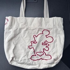Mickey Mouse Disneyland Canvas Tote Bag